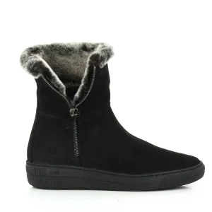 24 Hrs 24238 Black Ankle Boots