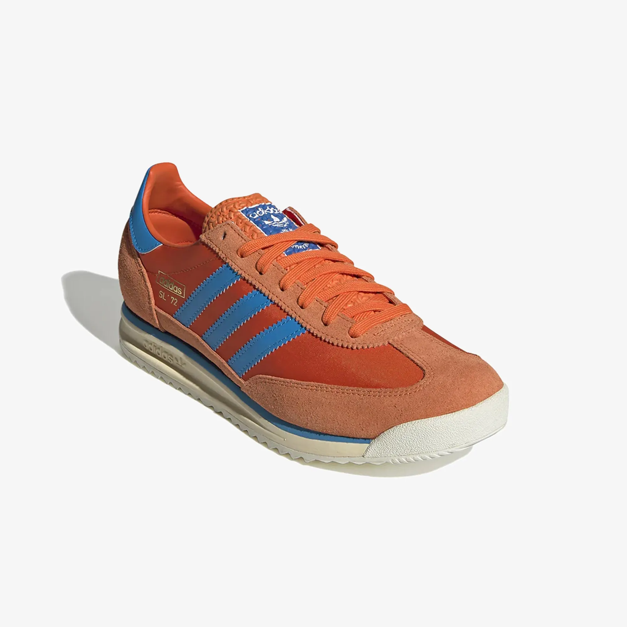 ADIDAS ORIGINALS | SL 72 RS { ORANGE/BLUE