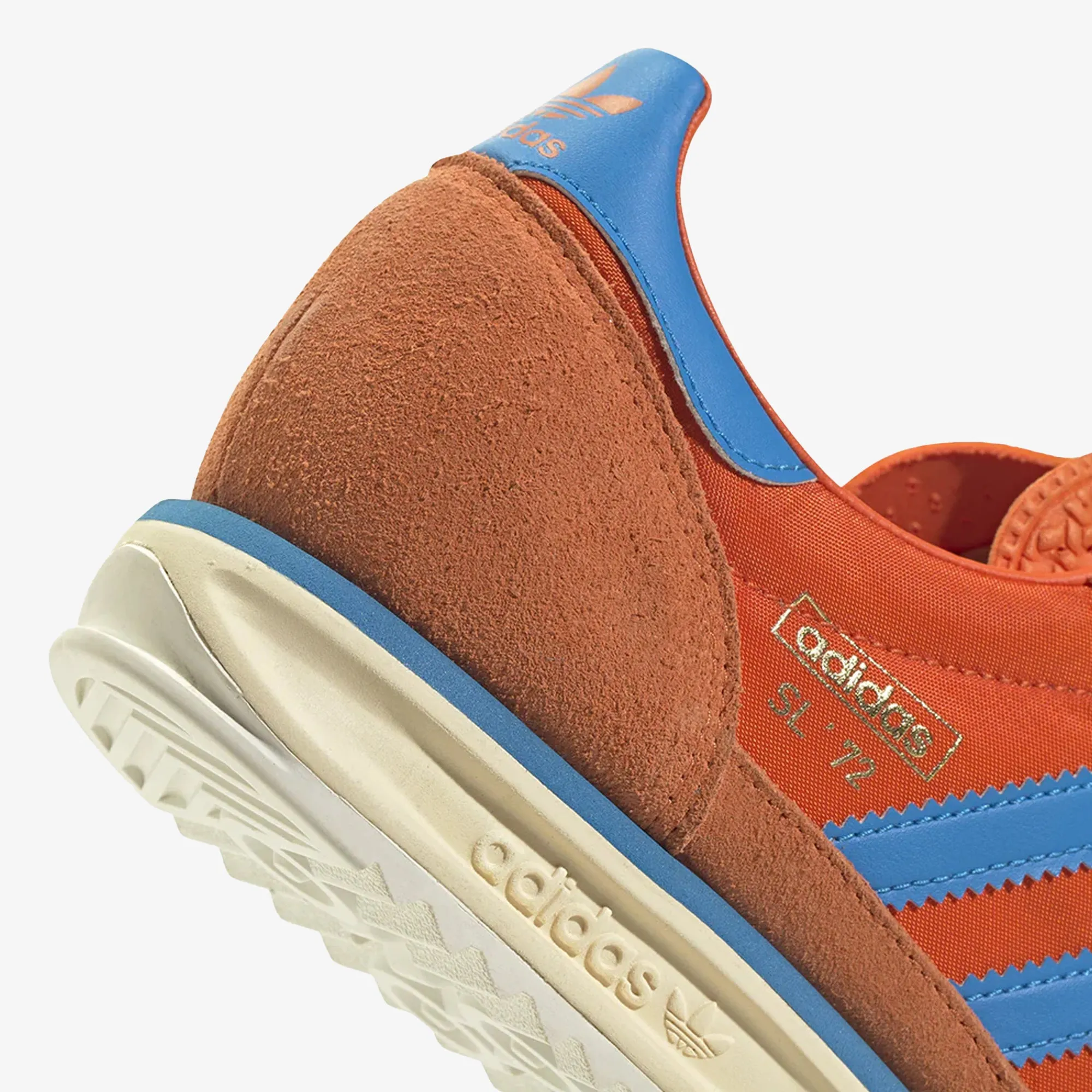 ADIDAS ORIGINALS | SL 72 RS { ORANGE/BLUE