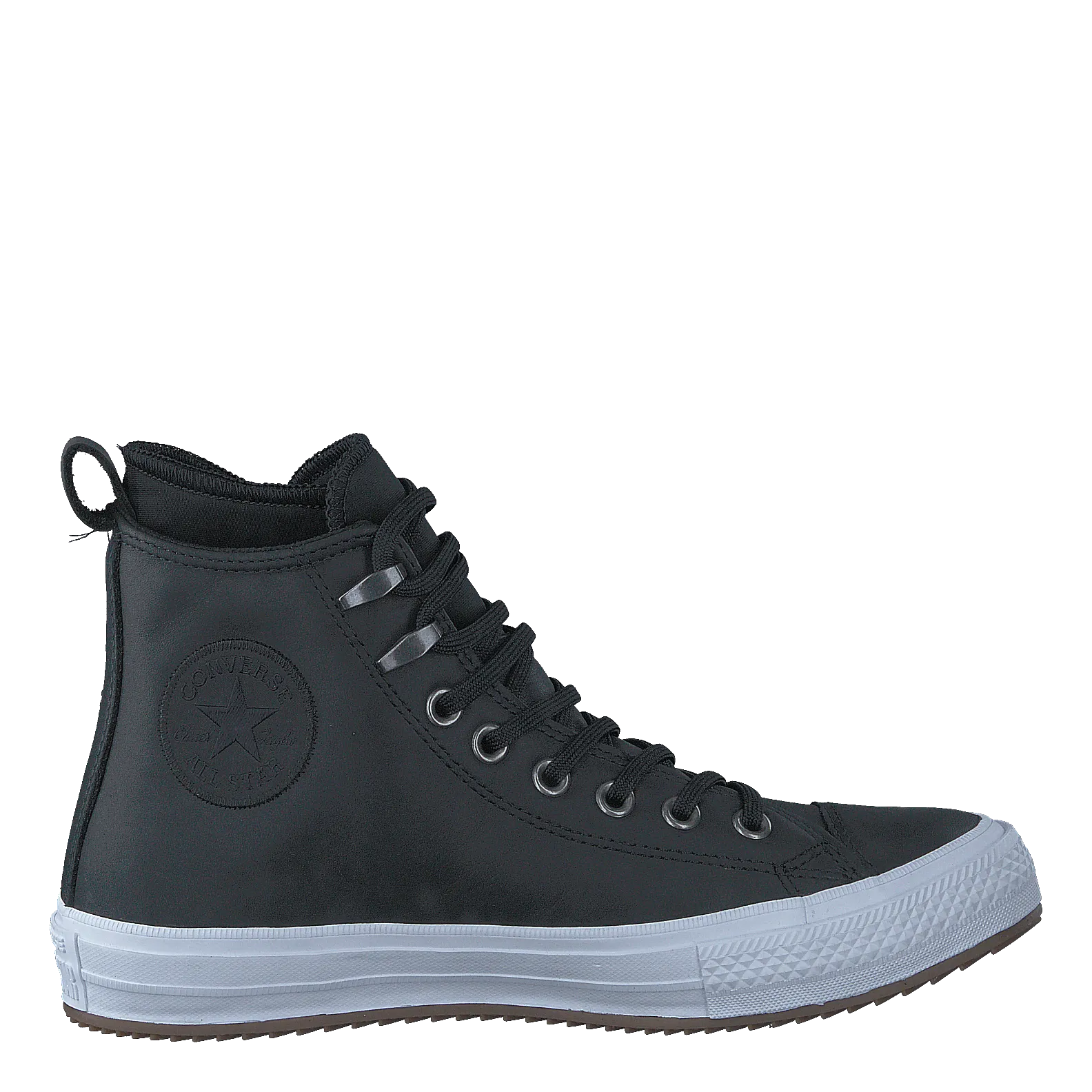 All Star WP Boot Leather Hi Black/Black/White