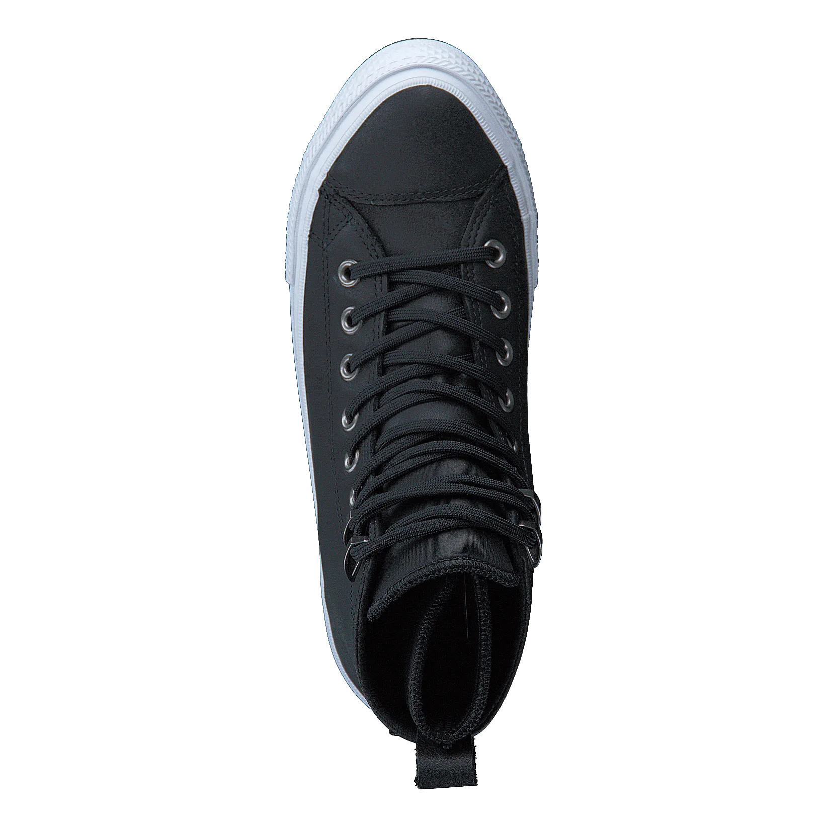 All Star WP Boot Leather Hi Black/Black/White