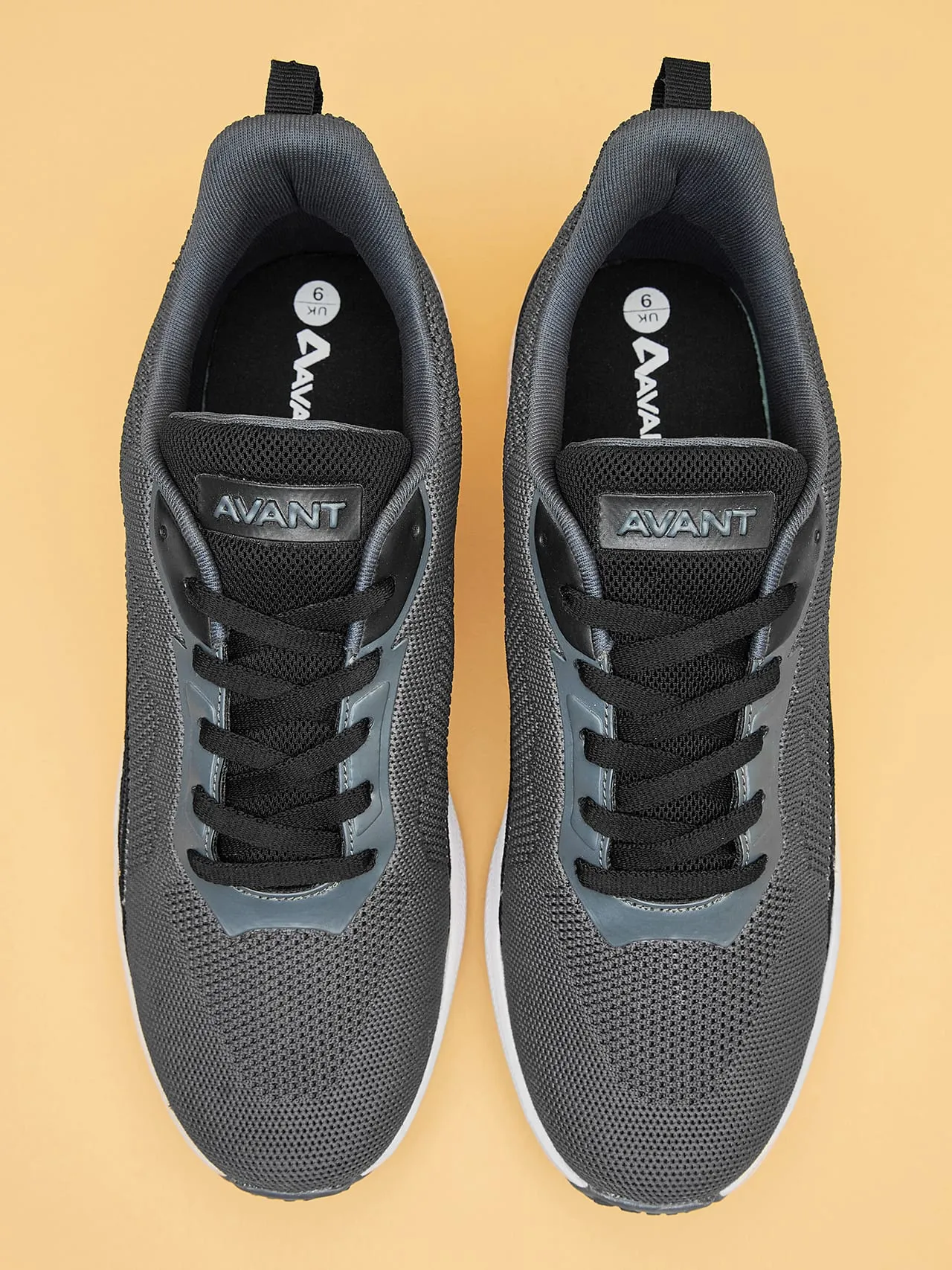 Avant Men's UltraBoom Running and Training shoes-D.Grey