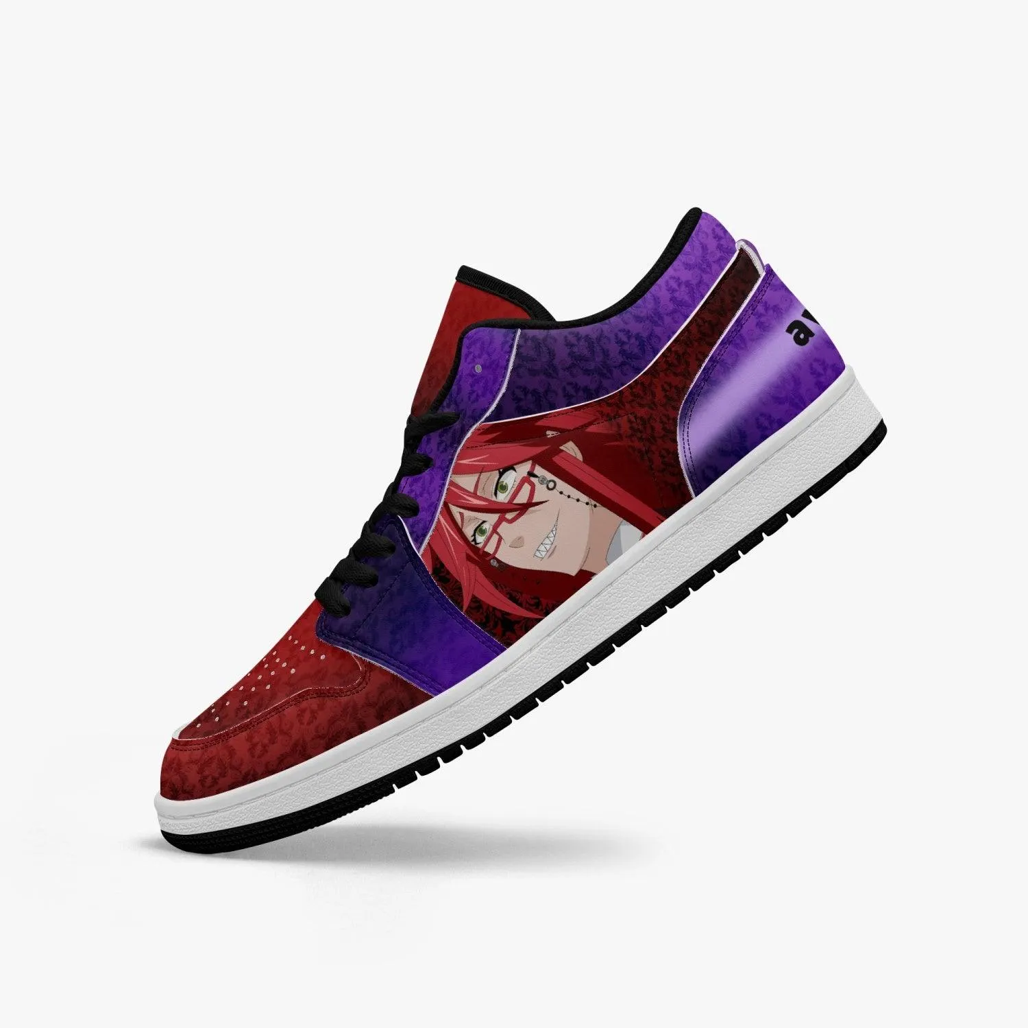 Black Butler Grell Sutcliff JD1 Low Anime Shoes