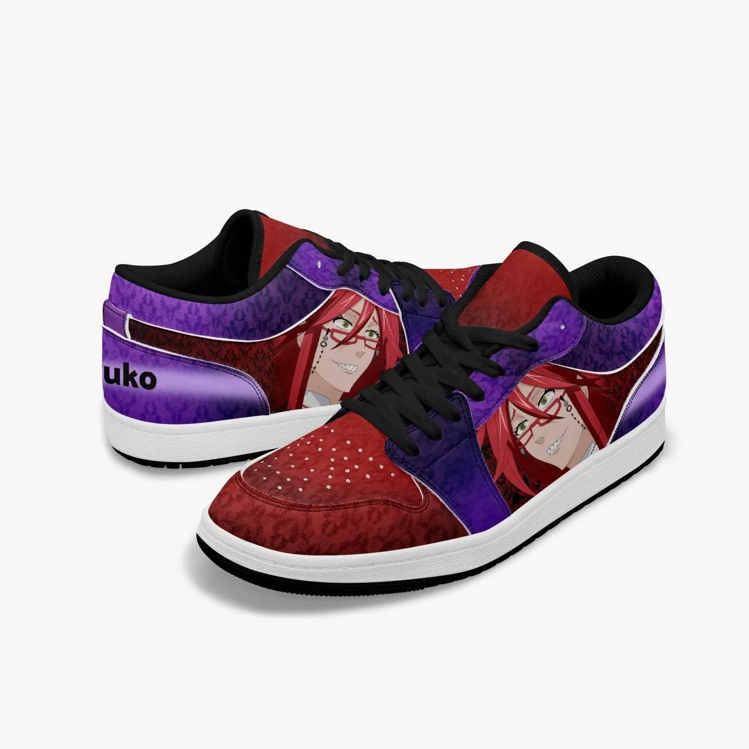 Black Butler Grell Sutcliff JD1 Low Anime Shoes