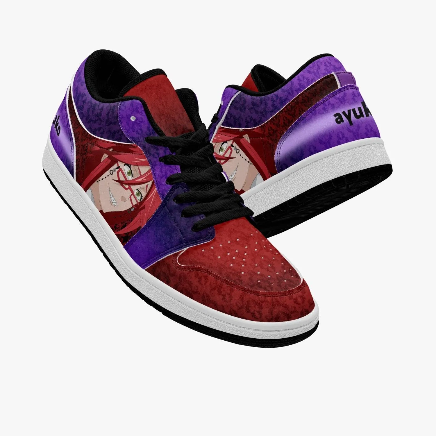 Black Butler Grell Sutcliff JD1 Low Anime Shoes