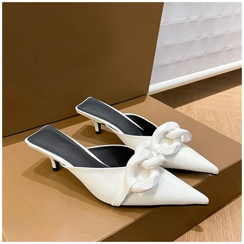 Candy Colors Chain Mules