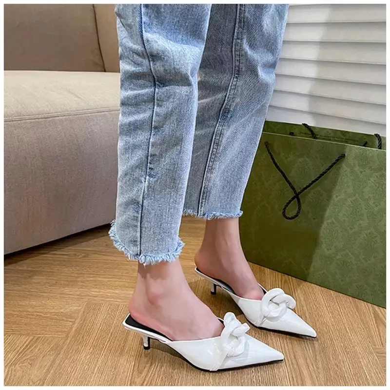 Candy Colors Chain Mules