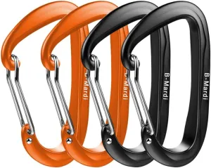 Carabiner Clips Heavy Duty 12Kn (2697 Lbs)