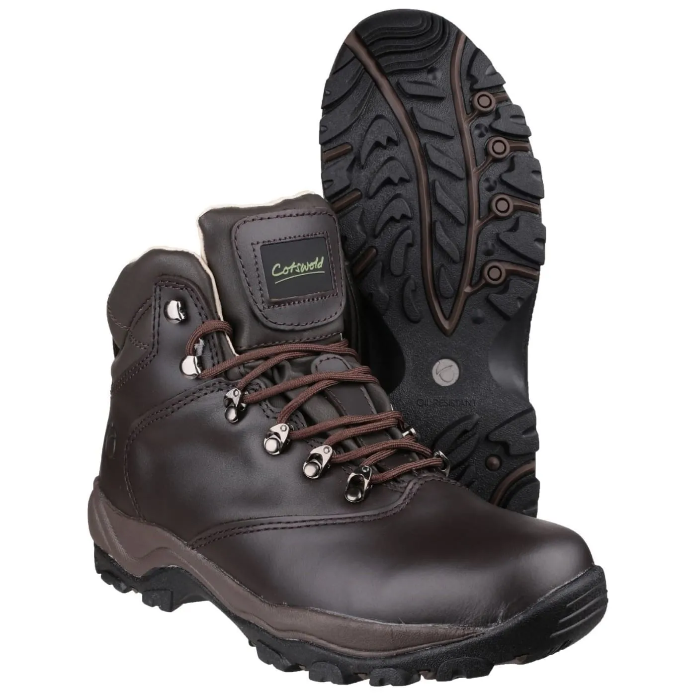Cotswold Winstone Brown Mens Crazy horse leather Hikers