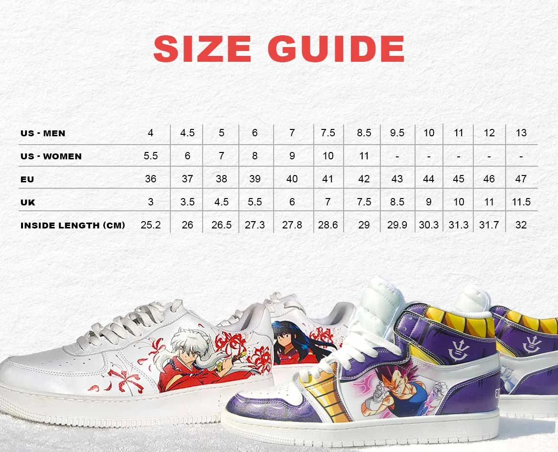 Demon Slayer Muchiro Tokito AF1 Anime Shoes