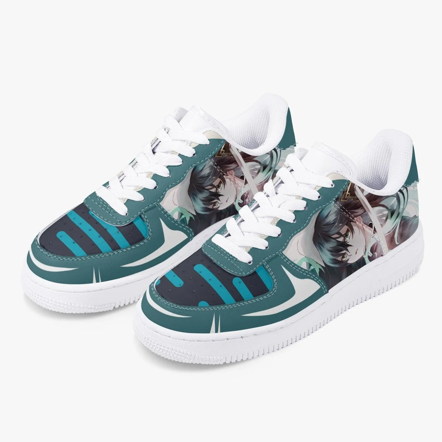 Demon Slayer Muchiro Tokito AF1 Anime Shoes