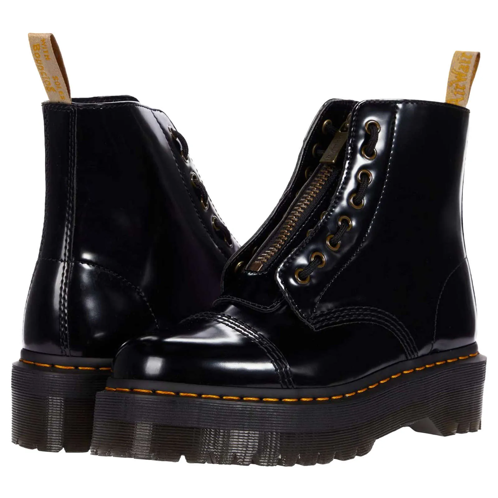 Dr. Martens Sinclair Vegan Oxford Rub Off Women's Platform Boots