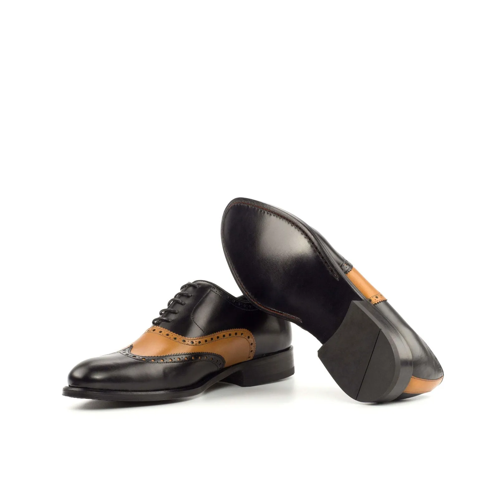 Full Brogue-Box Calf, Brown, Black