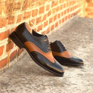Full Brogue-Box Calf, Brown, Black