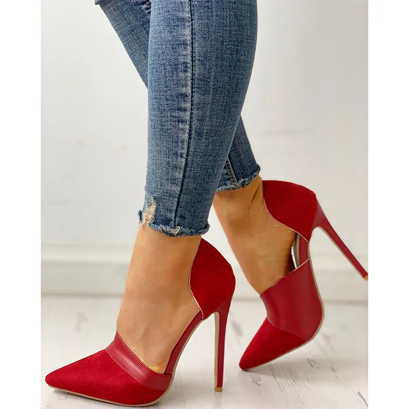 Funki Buys | Shoes | Women's Genuine Leather High Heel Pump