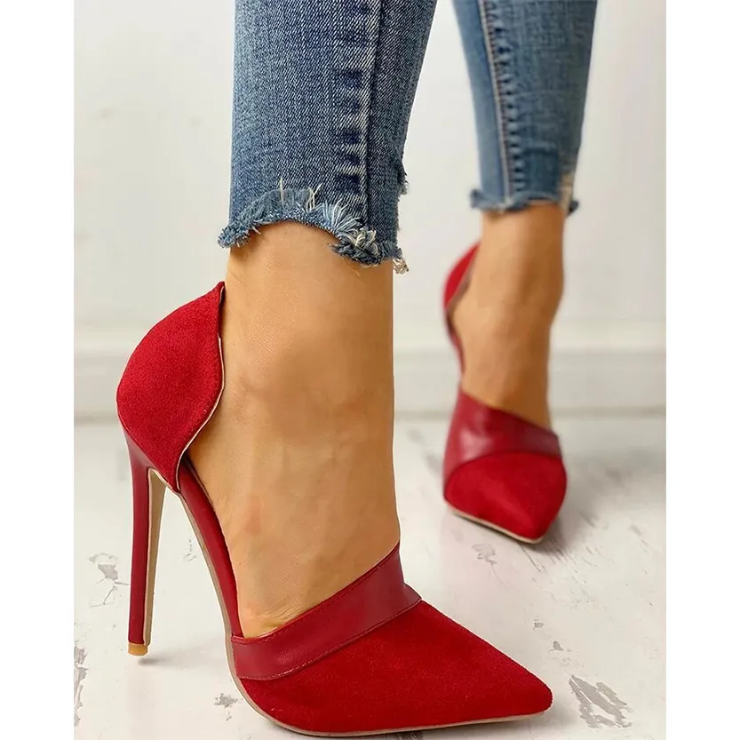 Funki Buys | Shoes | Women's Genuine Leather High Heel Pump