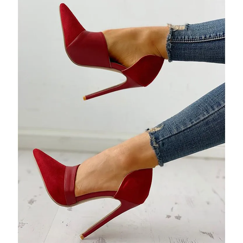 Funki Buys | Shoes | Women's Genuine Leather High Heel Pump