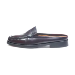 G.H.Bass & Co Mules Leather Brown Colour For Women
