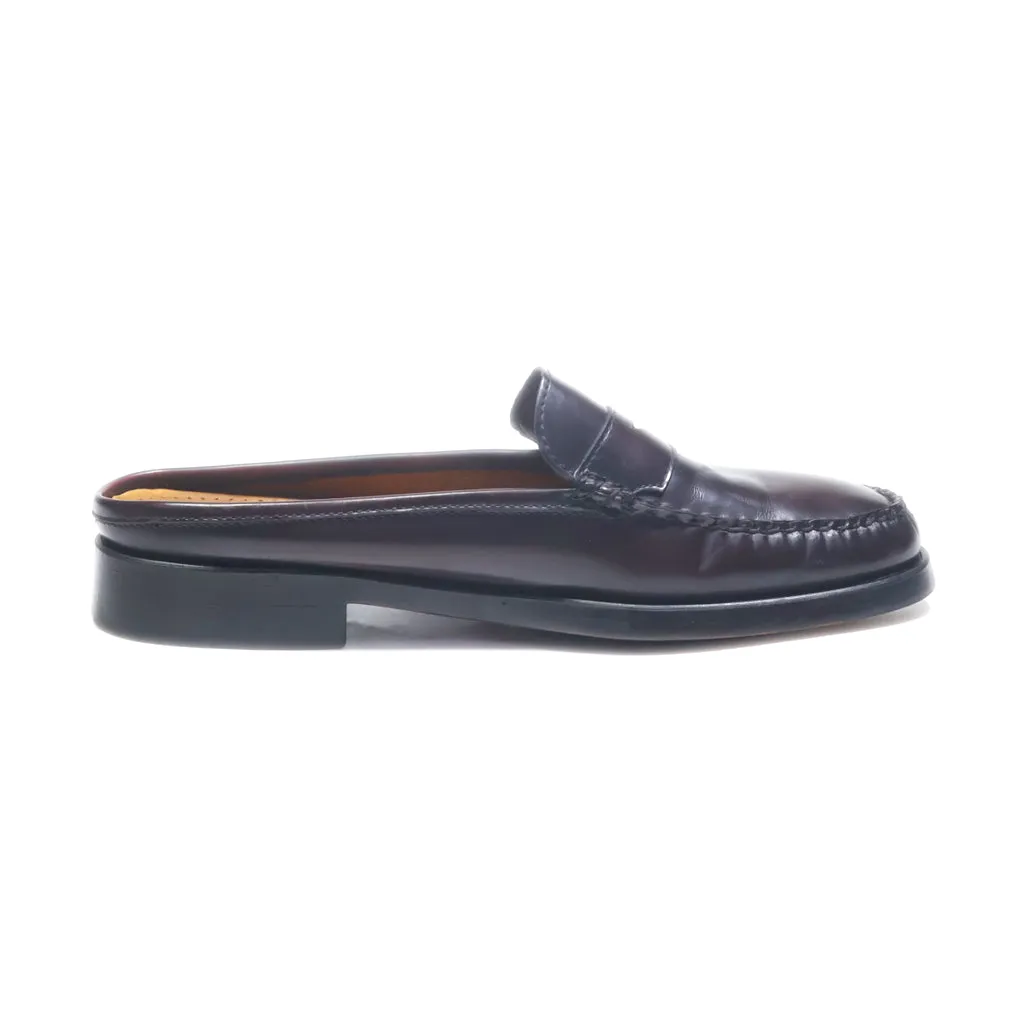 G.H.Bass & Co Mules Leather Brown Colour For Women