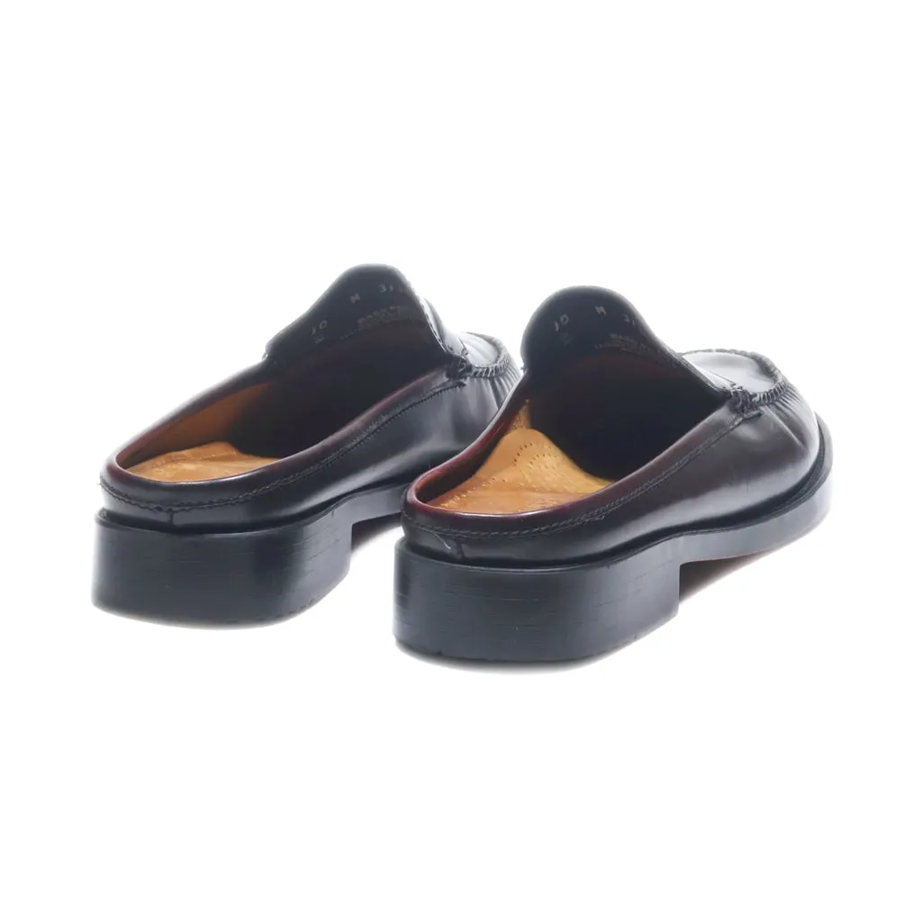 G.H.Bass & Co Mules Leather Brown Colour For Women