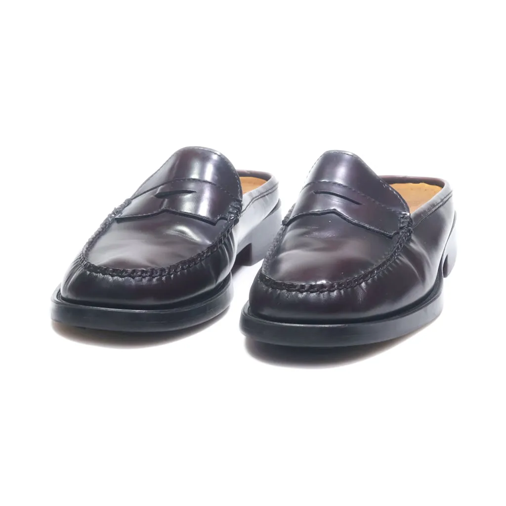 G.H.Bass & Co Mules Leather Brown Colour For Women