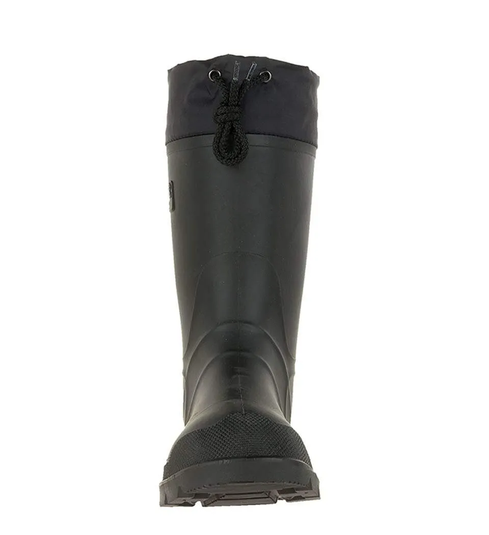 KAMIK FORESTER Men's Insulated Waterproof Winter Boots BLACK (9, BLACK)