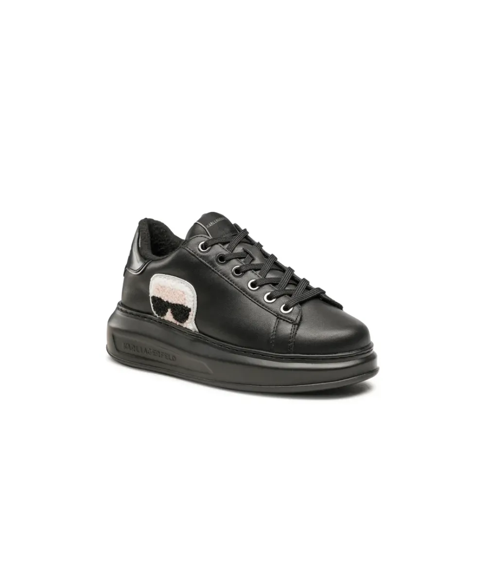 KARL LAGERFELD KAPRI SNEAKERS IN BLACK
