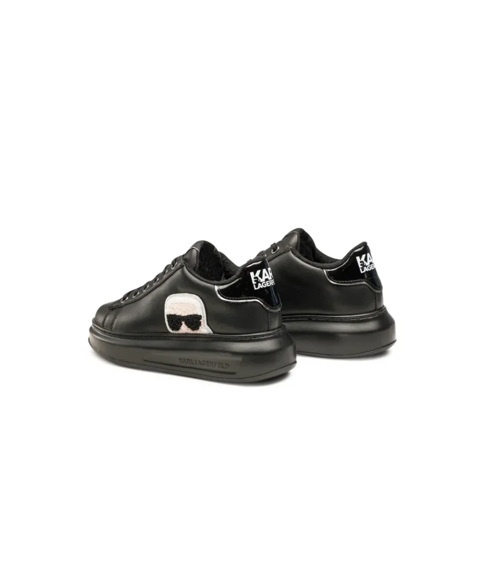 KARL LAGERFELD KAPRI SNEAKERS IN BLACK