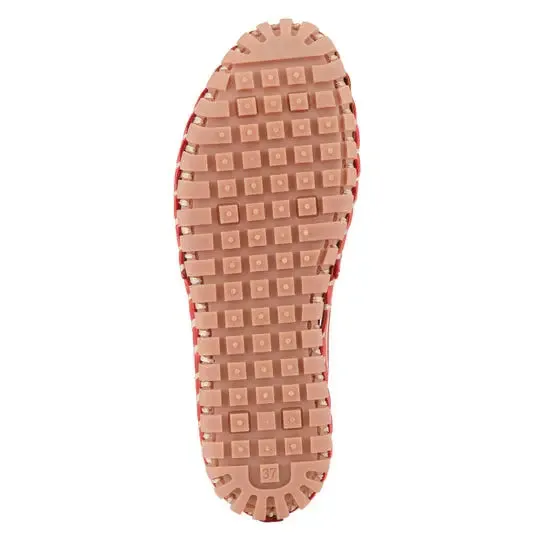 Kathaleta Shoe - Red Leather
