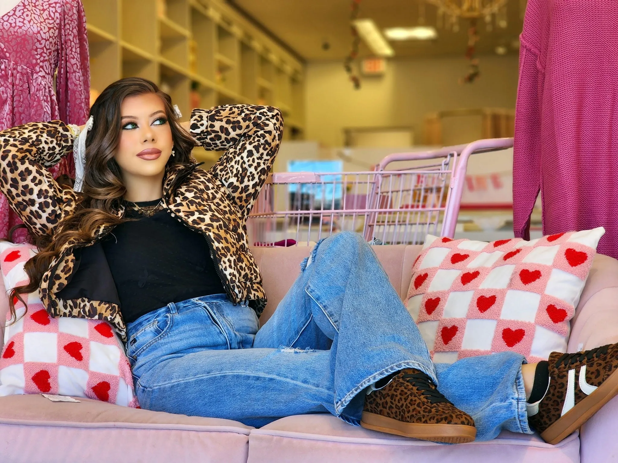 Ladonna Leopard Sneaker