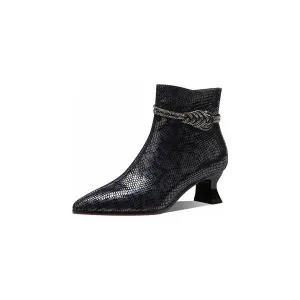 Lustrévo Fieralis Heeled Booties