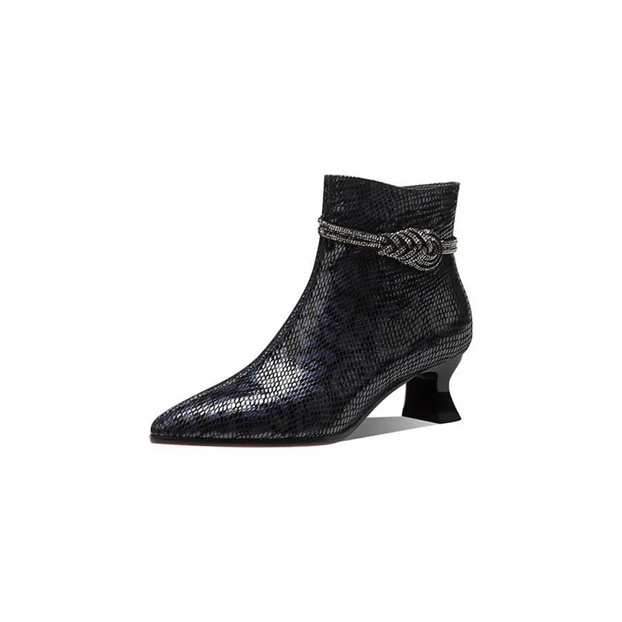 Lustrévo Fieralis Heeled Booties