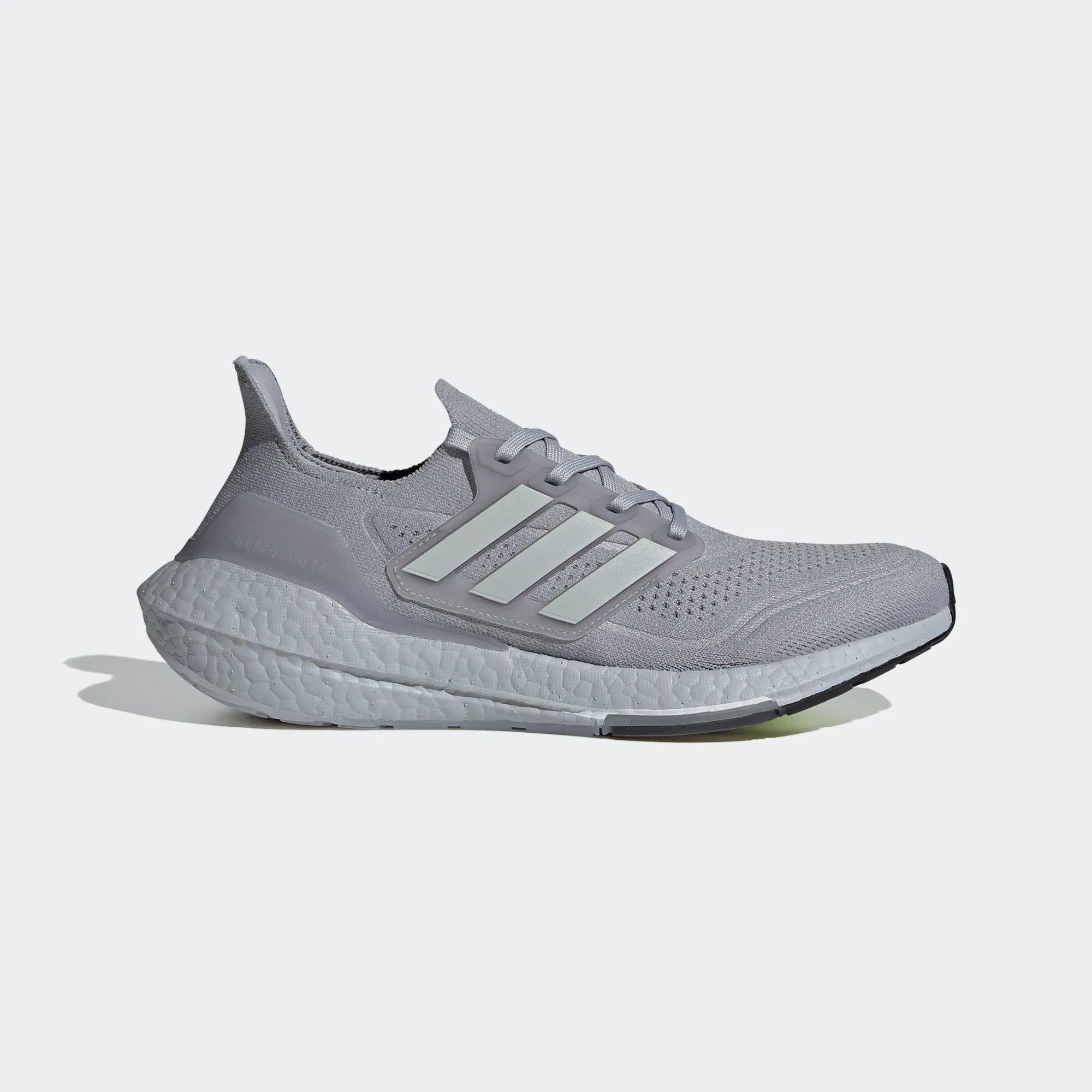 Men's adidas Running Ultraboost 21 Shoes Halo Silver