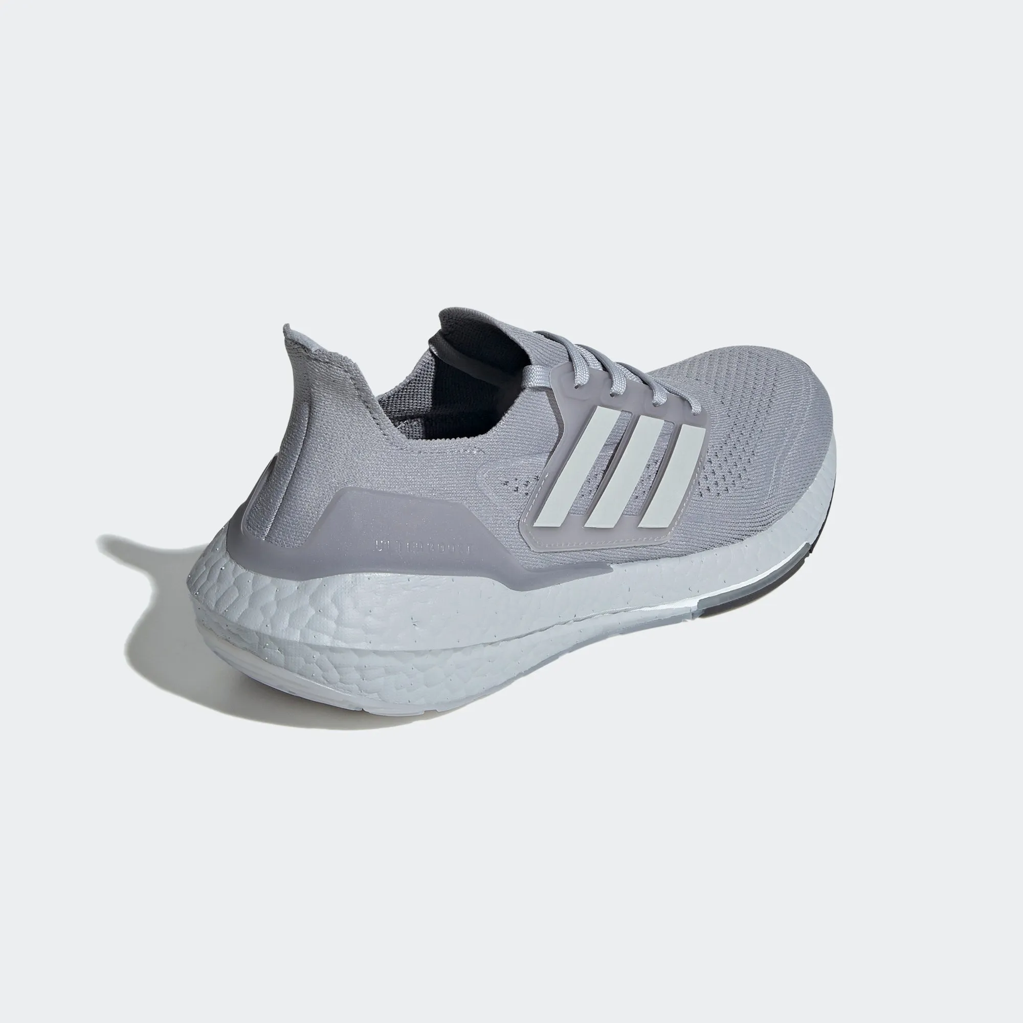 Men's adidas Running Ultraboost 21 Shoes Halo Silver
