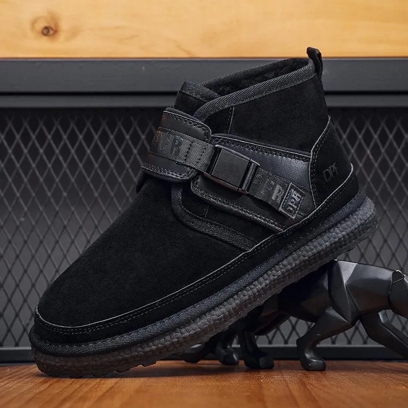 Men's Winter Wool Warm Snow Boots