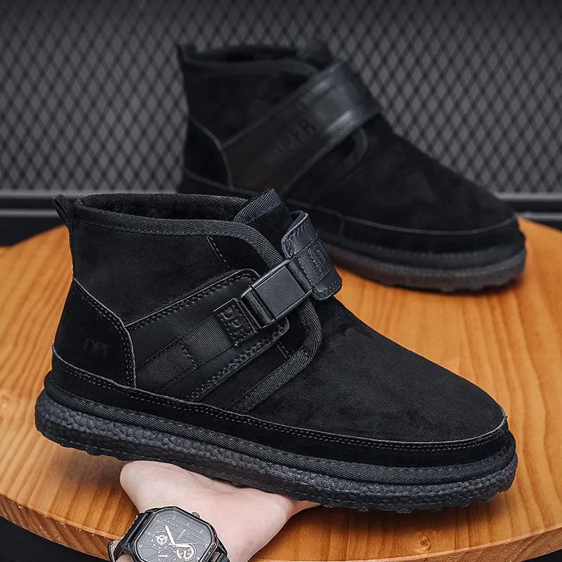 Men's Winter Wool Warm Snow Boots