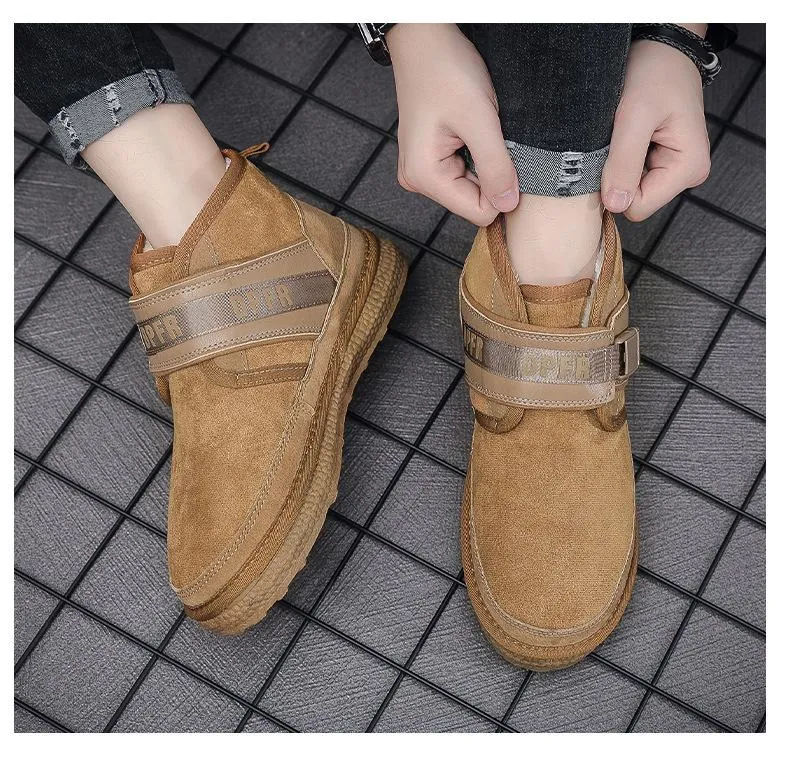 Men's Winter Wool Warm Snow Boots