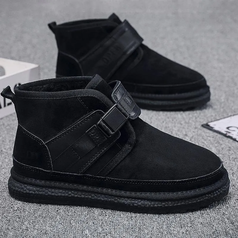 Men's Winter Wool Warm Snow Boots