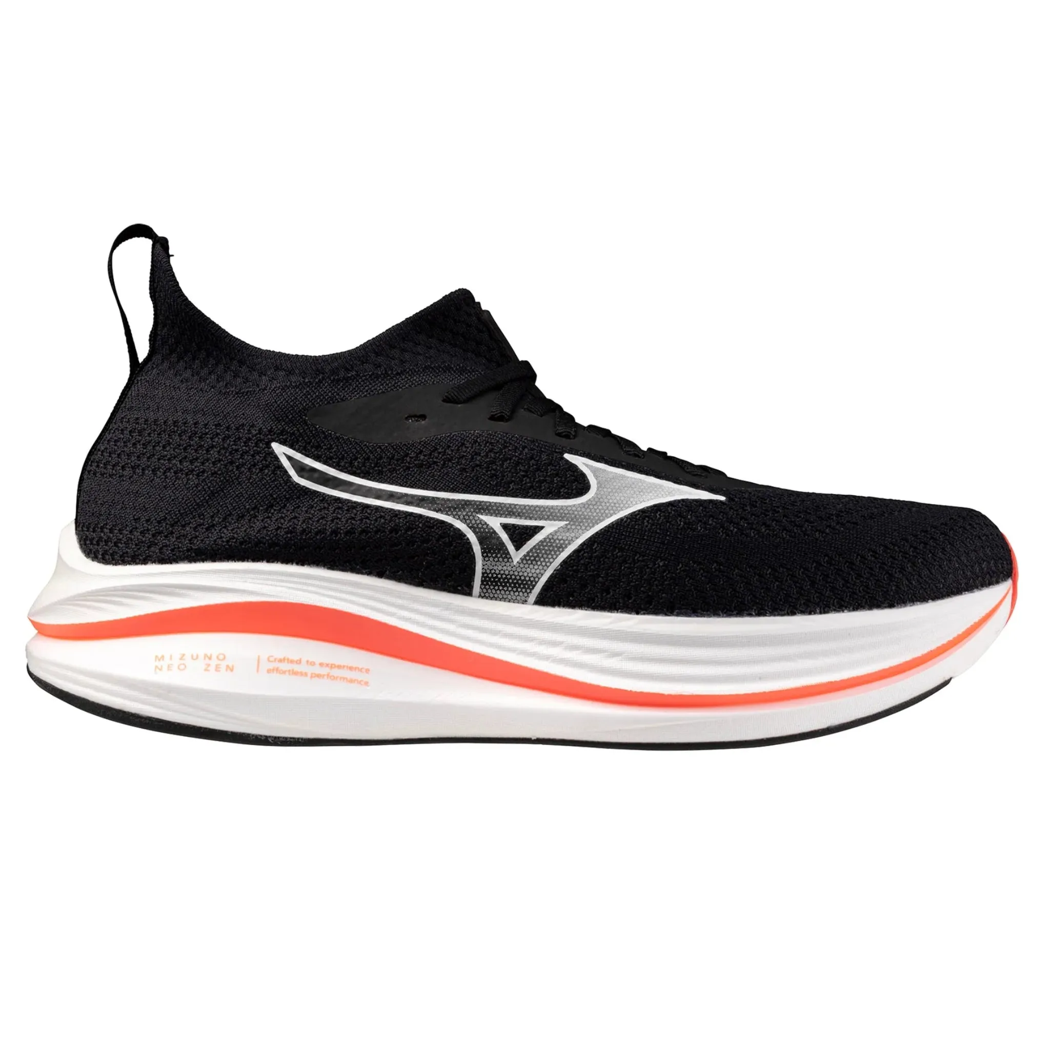 Mizuno Mens Neo Zen - Black/White/Fiery Coral - Neutral