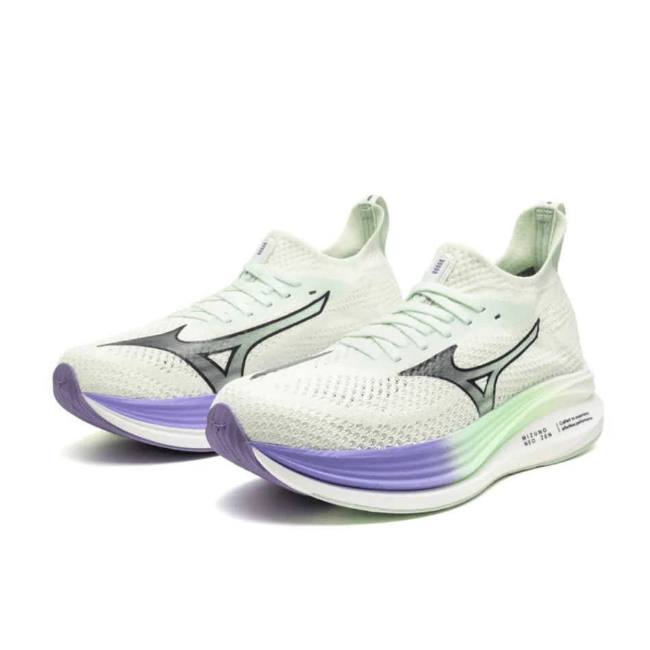 Mizuno Women's Neo Zen Running Shoes in Hint of Mint/India Ink/Paisley Purple SS25