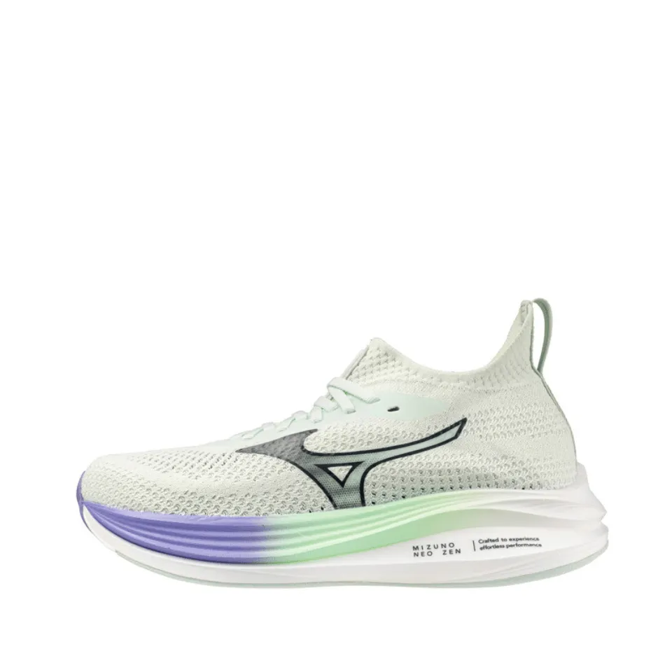 Mizuno Women's Neo Zen Running Shoes in Hint of Mint/India Ink/Paisley Purple SS25