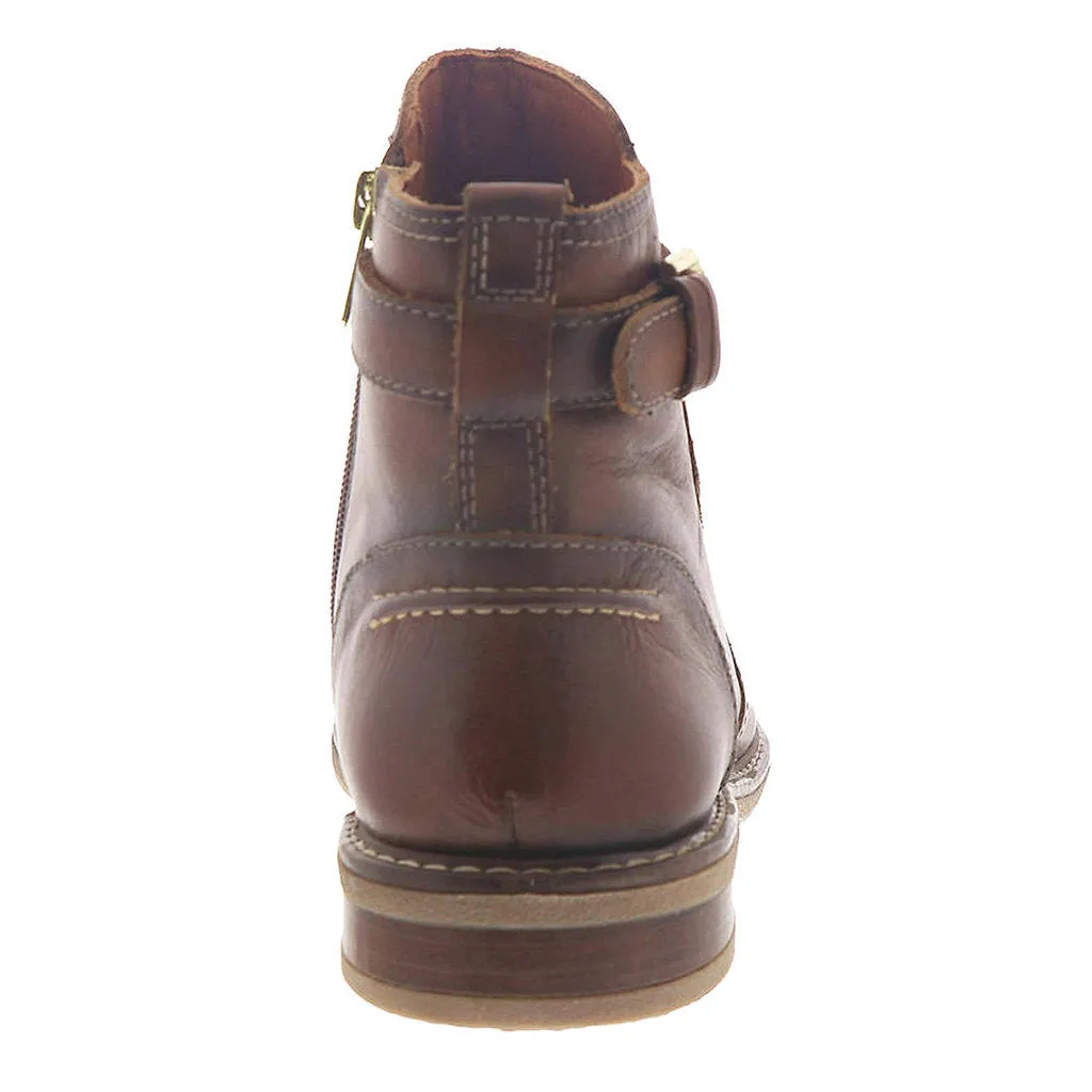 Pikolinos Aldaya 100% Calfskin Leather Women's Zip Up Ankle Boots