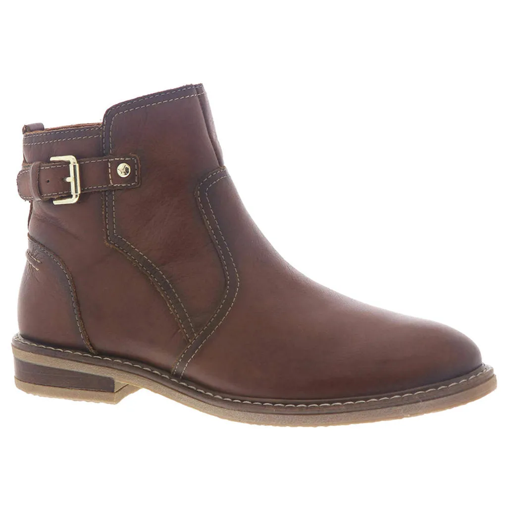 Pikolinos Aldaya 100% Calfskin Leather Women's Zip Up Ankle Boots