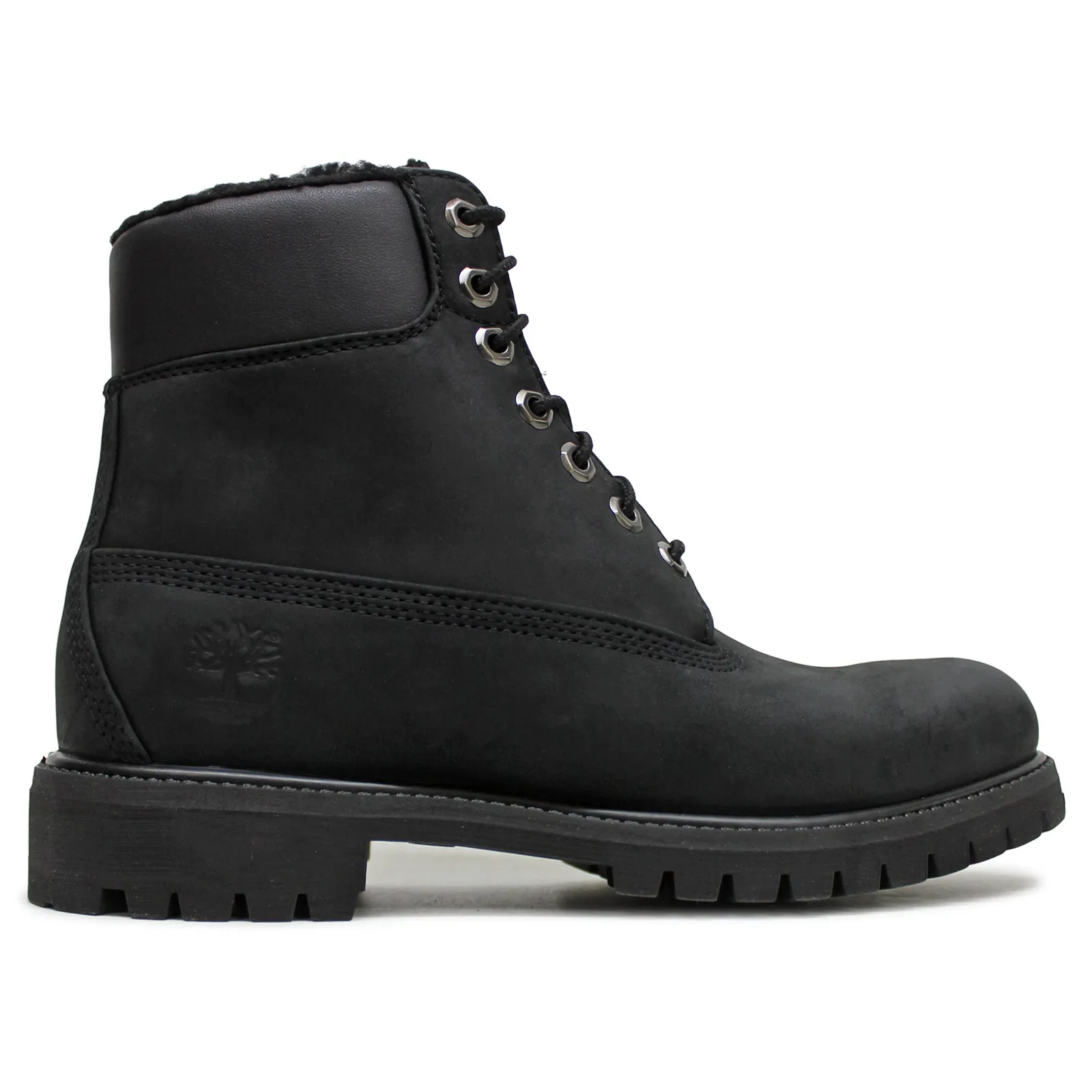 Premium 6 Inch Warmlined Leather Men's Closed-Toe Boots