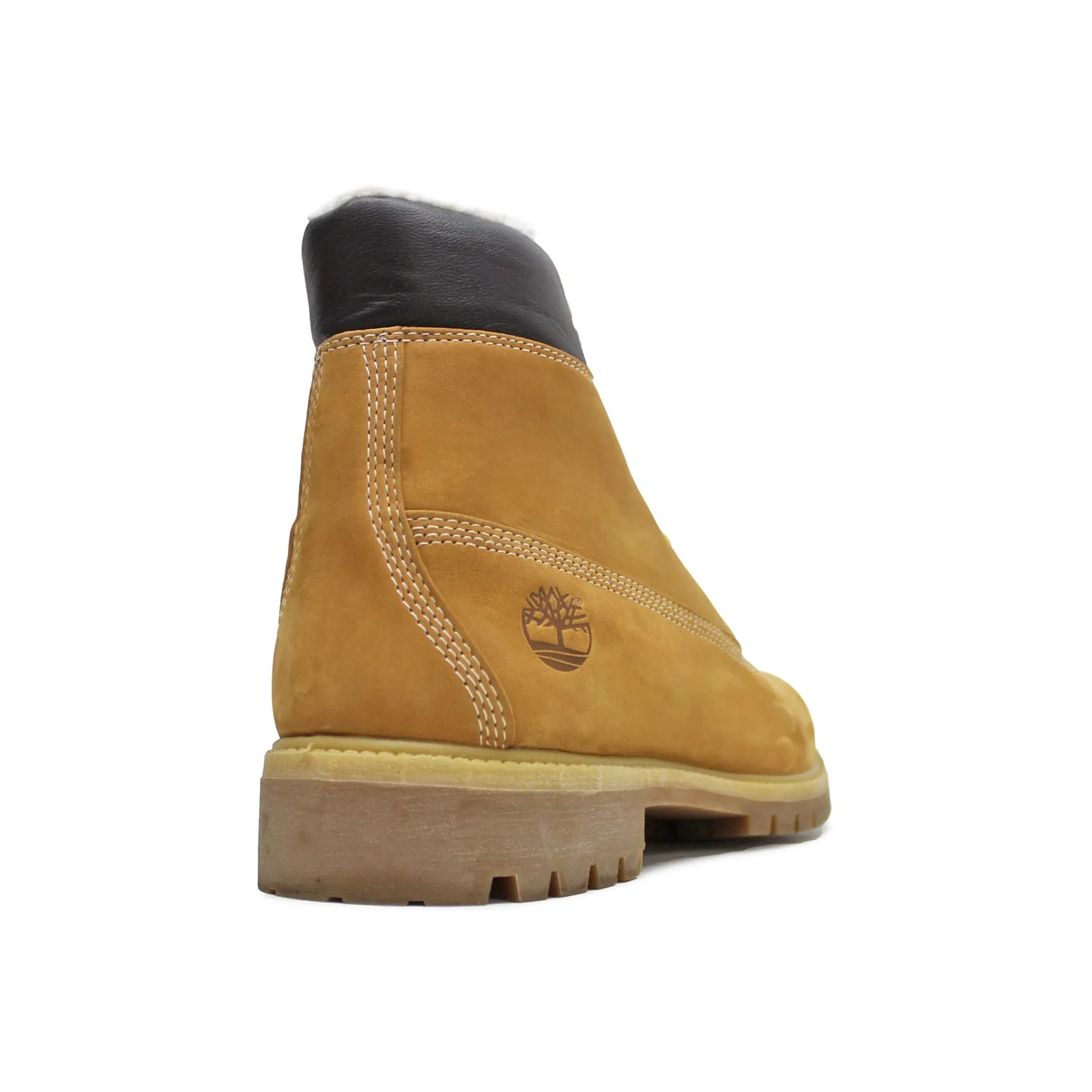 Premium 6 Inch Warmlined Leather Men's Closed-Toe Boots