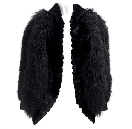 Revillon Mongolian Lamb Fur Coat