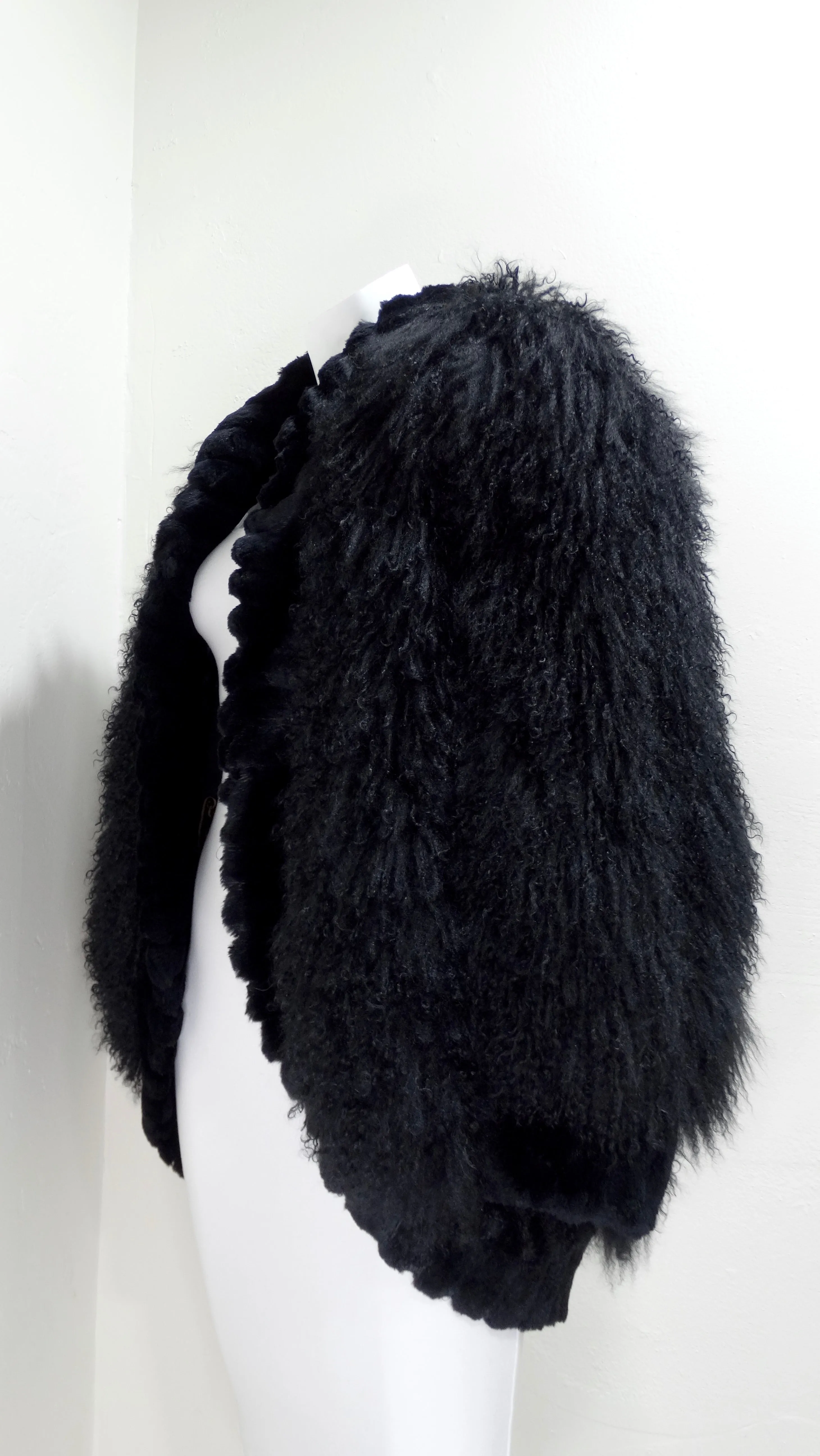 Revillon Mongolian Lamb Fur Coat