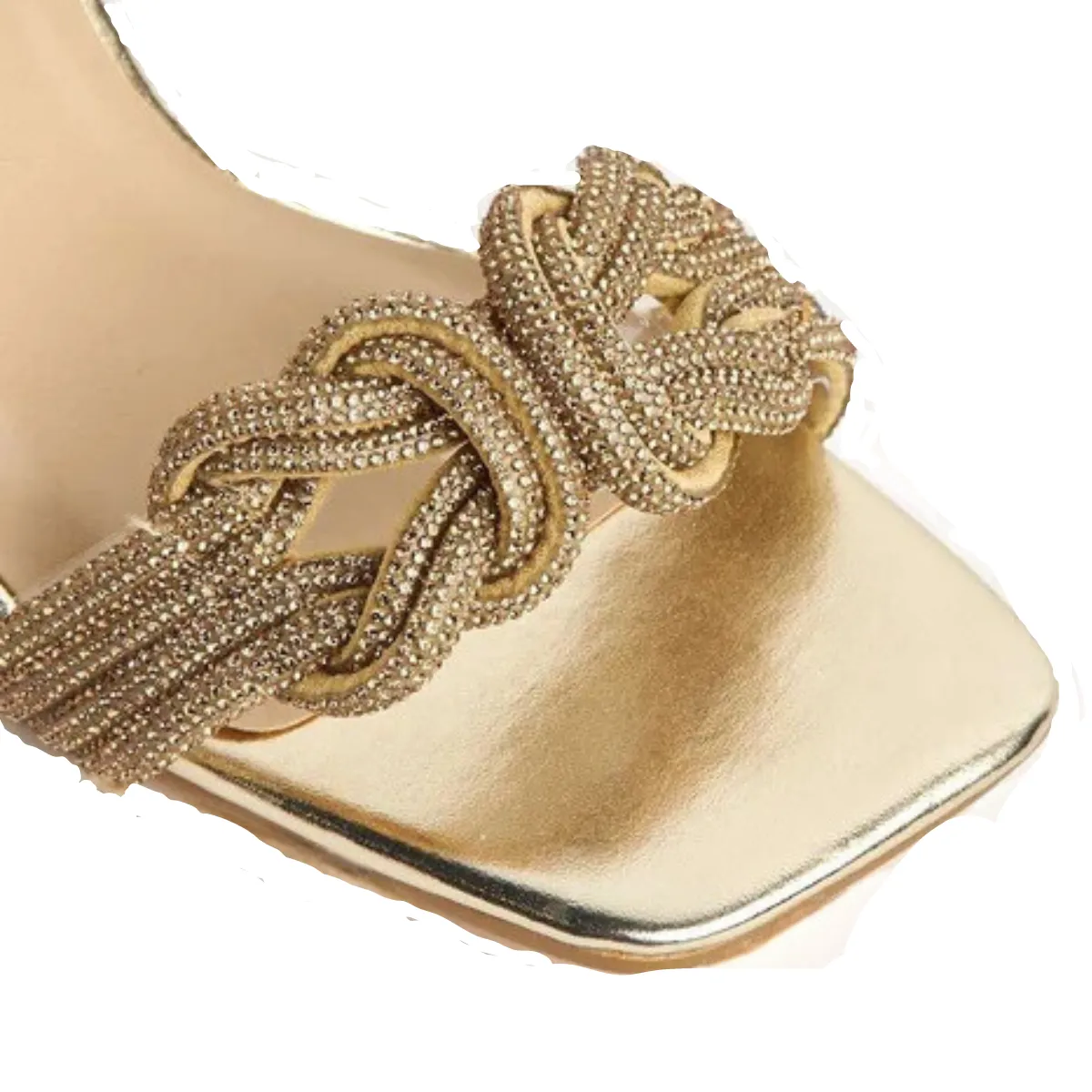 SANIYA DIAMANTE TOE HEELED  SANDALS