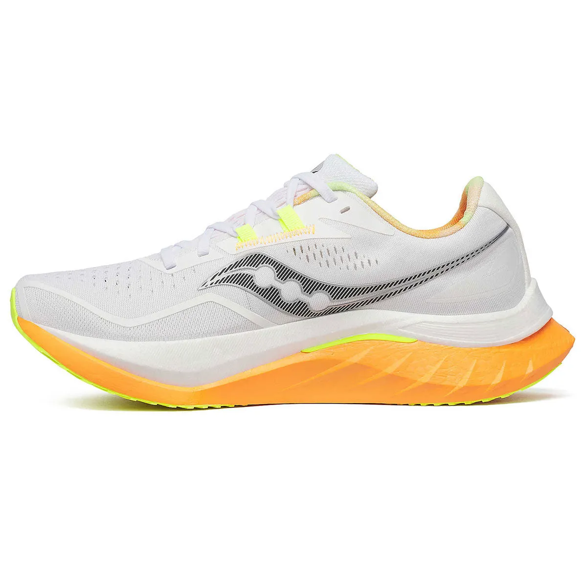 Saucony Endorphin Speed 4 Running Shoes - Mens - White/Peel