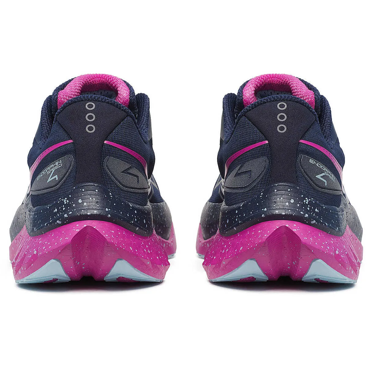 Saucony Endorphin Speed 4 Running Shoes - Womens - Navy/Fuchsia